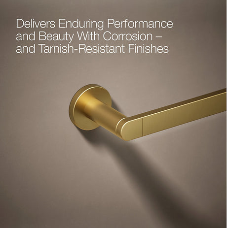 COMPOSED 24INCH TOWEL BAR - KOHLER LUXURY -  ( VIBRANT BRUSHED MODERNE BRASS - LUXURY - 0x600 mm - 0inchX24inch )