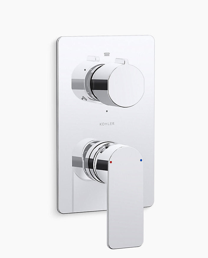 PARALLEL-SL DIVERTER AQUA TURBO 360 TRIM - KOHLER PREMIUM -  ( POLISHED CHROME - PREMIUM - 0x0 mm - 0inchX0inch )