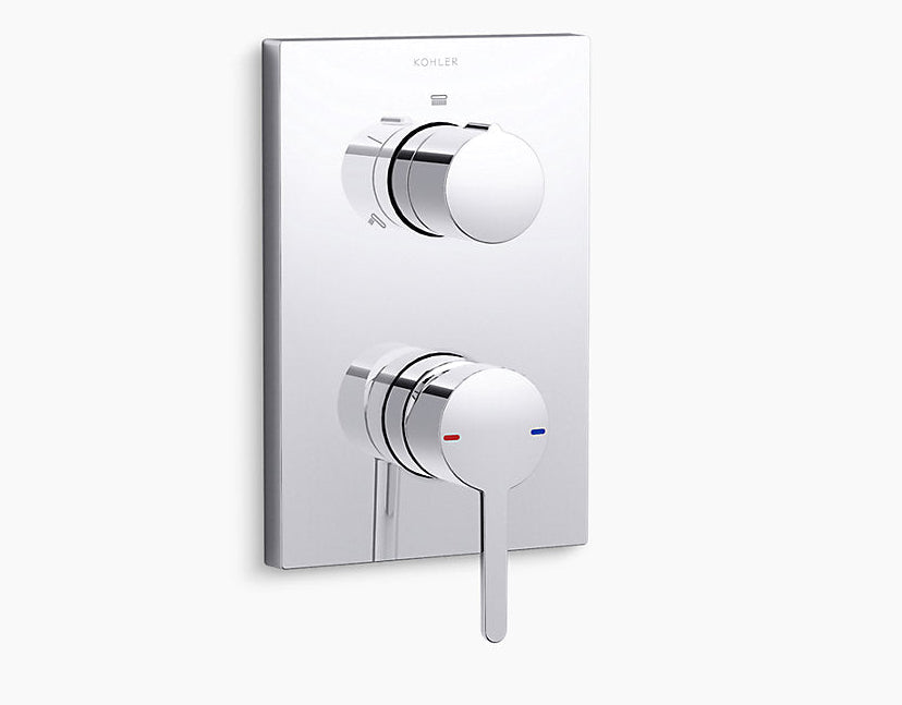 AQUA TURBO 360 COMPLEMENTARY ROUND TRIM - KOHLER PREMIUM -  ( POLISHED CHROME - PREMIUM - 0x0 mm - 0inchX0inch )