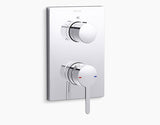AQUA TURBO 360 COMPLEMENTARY ROUND TRIM - KOHLER PREMIUM -  ( POLISHED CHROME - PREMIUM - 0x0 mm - 0inchX0inch )