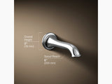ARTIFACTS WALL-MOUNT BATH SPOUT WITH FLARE DESIGN - KOHLER LUXURY -  (  - LUXURY - 0x0 mm - 0inchx0inch )