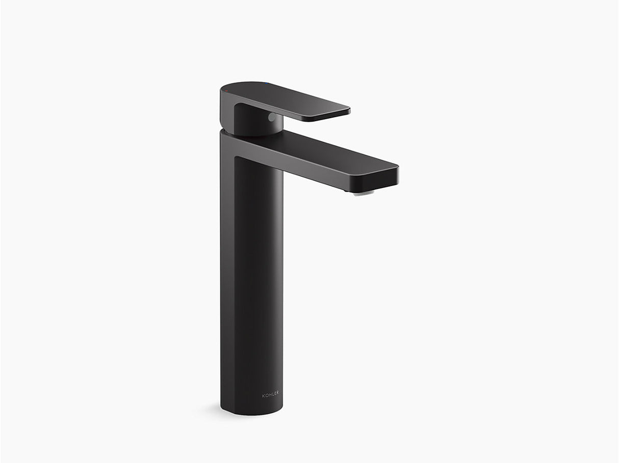 PARALLEL SC TALL LAV W/O DRAIN - KOHLER PREMIUM -  ( MATTE BLACK - PREMIUM - 0x15 mm - 0inchX0.6inch )