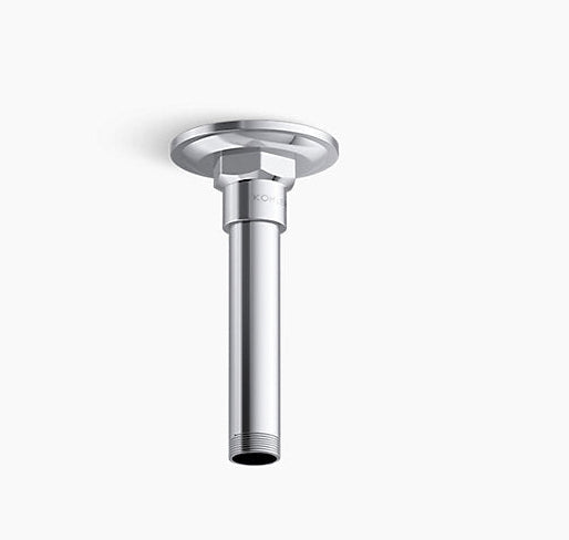 CEILING MOUNT SHOWER ARM - KOHLER PREMIUM -  ( POLISHED CHROME - PREMIUM - 0x254 mm - 0inchX10inch )