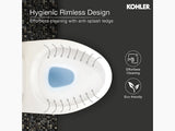 SPACITY WALL HUNG EWC W/O SC FOR 28922IN-S-0 (BOLT DISTANCE 7INCH)- KOHLER PREMIUM -  ( WHITE - PREMIUM - 0x0 mm - 0inchX0inch )