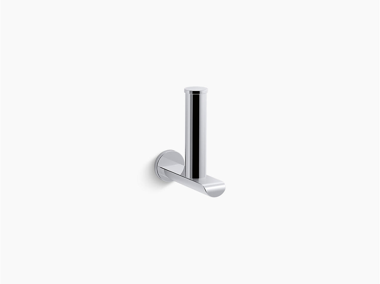 AVID VERTICAL TOILET PAPER HOLDER - KOHLER LUXURY -  ( CHROME - LUXURY - 0x0 mm - 0inchx0inch )
