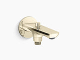 ALEO-BATH SPOUT W/DIVERTER - KOHLER PREMIUM -  ( FRENCH GOLD - PREMIUM - 0x15 mm - 0inchX0.5inch )