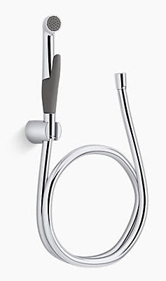 LUXE-HEALTH FAUCET W/HOOK - KOHLER PREMIUM -  ( POLISHED CHROME - PREMIUM - 0x0 mm - 0inchX0inch )