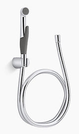 LUXE-HEALTH FAUCET W/HOOK - KOHLER PREMIUM -  ( POLISHED CHROME - PREMIUM - 0x0 mm - 0inchX0inch )