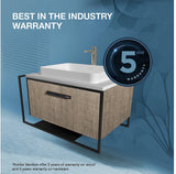 FOREWARD VANITY IN WEAVE TEXTURE FINISH W/O WASH BASIN - KOHLER LUXURY -  (  - LUXURY - 870x490 mm - 34.8inchX19.6inch )