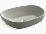 KANKARA.COUNTER TOP W/BASIN W/O FAU HOLE - KOHLER PREMIUM -  ( CASHMERE - PREMIUM - 563x403 mm - 22.5inchX16inch )