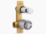 AQUA TURBO 230 MANUAL VALVE - KOHLER POPULAR -  ( POLISHED CHROME - POPULAR - 0x15 mm - 0inchX0.5inch )