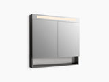 URBANITY TWO DOOR LIGHTED MIRRORED CABINET - KOHLER LUXURY -  (  - LUXURY - 900x667 mm - 36inchX26inch )