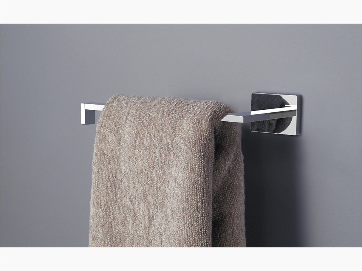 COMPLEMENTARY-SQ TOWEL RING - KOHLER POPULAR -  ( POLISHED CHROME - POPULAR - 0x0 mm - 0inchX0inch )