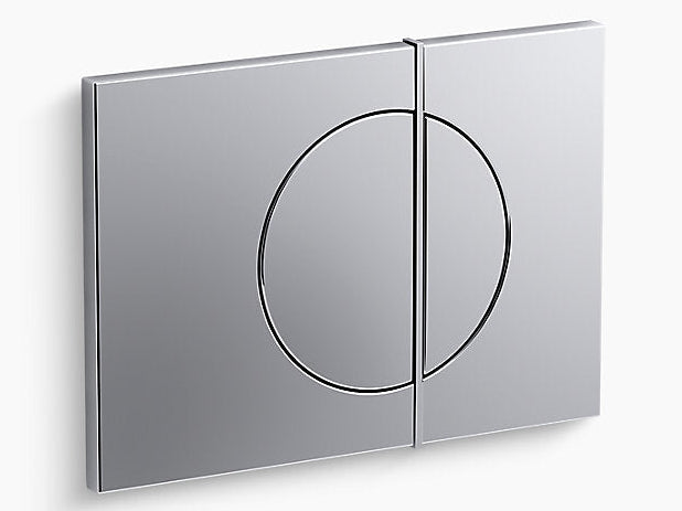 FACEPLATE (FLUSH PLATE) MECHANICAL - KOHLER PREMIUM -  ( POLISHED CHROME - PREMIUM - 0x0 mm - 0inchx0inch )