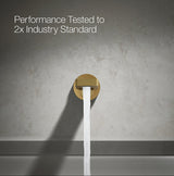 COMPOSED WALL MOUNT BATH SPOUT - KOHLER LUXURY -  ( VIBRANT BRUSHED MODERNE BRASS - LUXURY - 0x0 mm - 0inchx0inch )