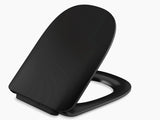 TRACE QUIET CLOSE SLIM S/CVR FOR 20217IN-S-7 - KOHLER PREMIUM -  ( BLACK - PREMIUM - 0x15 mm - 0inchX0.5inch )