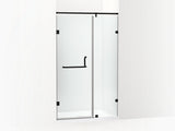 1 DOOR 2 PARTITION L-SHAPE ENCL 2000.HT - KOHLER PREMIUM - ( MATT BLACK - PREMIUM - 0x0 mm - 0inchX0inch )