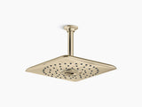 RAIN MAX SQUARE RH DUAL CORE SHOWER HEAD - KOHLER PREMIUM -  ( FRENCH GOLD - PREMIUM - 254x254 mm - 10inchX10inch )