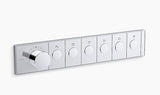 ANTHEM RECESSED EXPOSED PART MECH THERM/CONT 2IN/6OUT - KOHLER LUXURY -  ( POLISHED CHROME - LUXURY - 0x0 mm - 0inchX0inch )