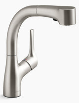 KITCHEN SINK FAUCET - KOHLER PREMIUM -  ( VAIBRANT STAINLESS - PREMIUM - 0x15 mm - 0inchX0.5inch )