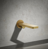 COMPOSED WALL MOUNT BATH SPOUT - KOHLER LUXURY -  ( VIBRANT BRUSHED MODERNE BRASS - LUXURY - 0x0 mm - 0inchx0inch )