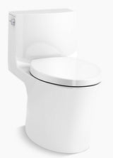 VEIL 1PC EWC STRAP-305MM WITH QUIET CLOSE SEAT COVE - KOHLER LUXURY -  ( WHITE - LUXURY - 0x0 mm - 0inchX0inch )