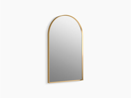 ESSENTIAL ARCH FRAMED MIRROR - KOHLER POPULAR -  ( BRUSHED GOLD - POPULAR - 800x500 mm - 32inchX20inch )