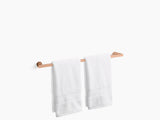 ACCENT-TOWEL BAR - KOHLER PREMIUM -  ( VIBRANT BRUSHED ROSE GOLD - PREMIUM - 0x610 mm - 0inchX24.4inch )