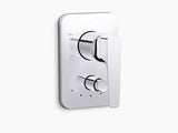 ALEO-SL EXP.BATH AND SHOWER TRIM - KOHLER PREMIUM -  ( POLISHED CHROME - PREMIUM - 0x15 mm - 0inchX0.5inch )