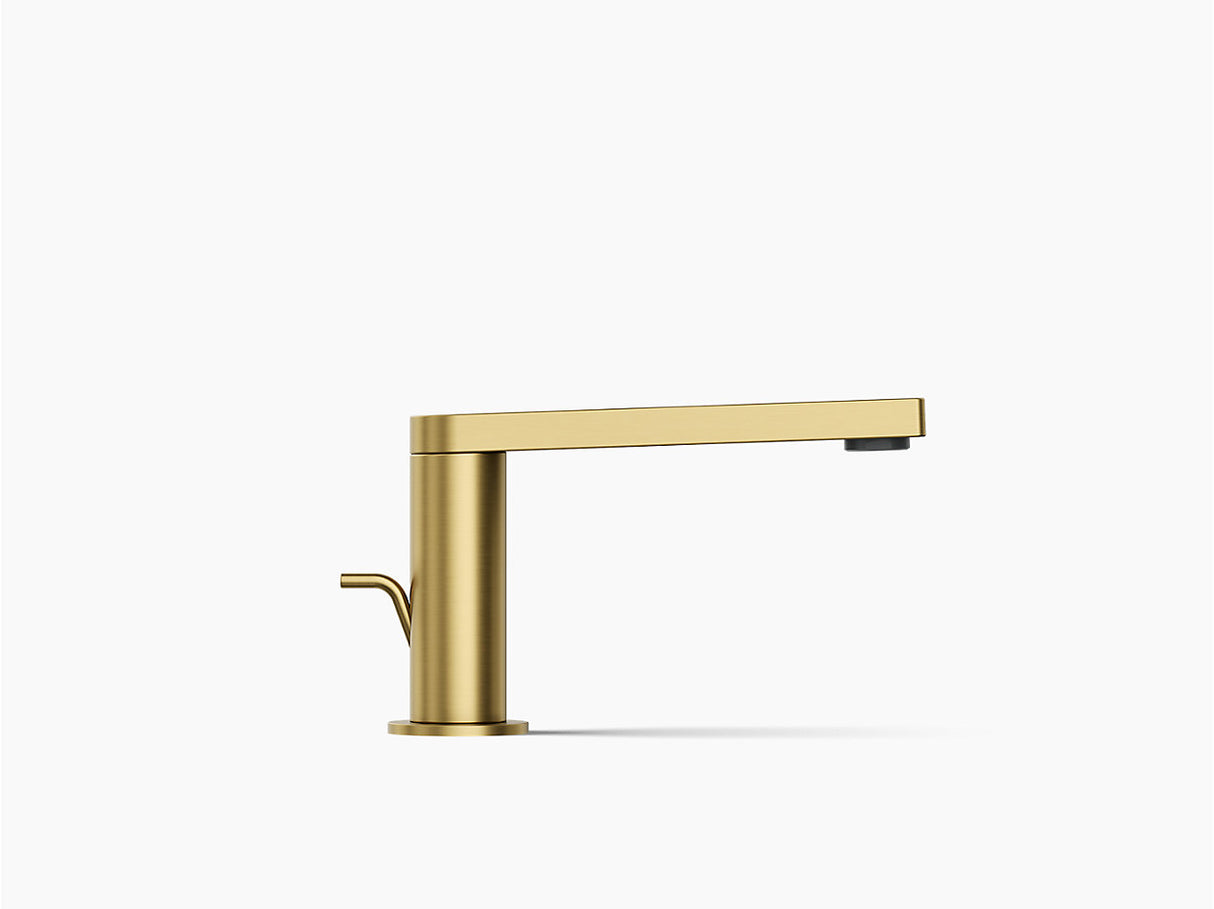COMPOSED SINGLE-HANDLE FAUCET, CYLINDER - KOHLER LUXURY - ( VIBRANT BRUSHED MODERNE BRASS - LUXURY - 0x15 mm - 0inchX0.5inch )
