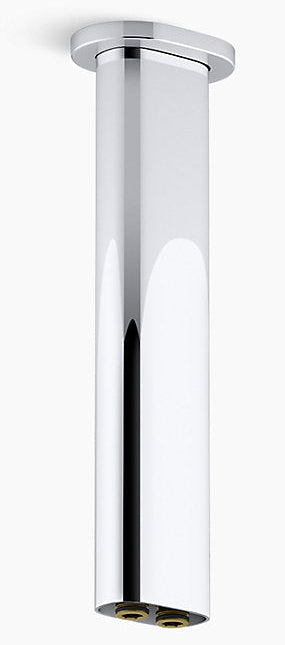 STATEMENT 254 MM CEILING-MOUNT TWO-FUNCTION RAINHEAD ARM AND FLANGE - KOHLER PREMIUM - ( CHROME - PREMIUM - 0x0 mm - 0inchX0inch )