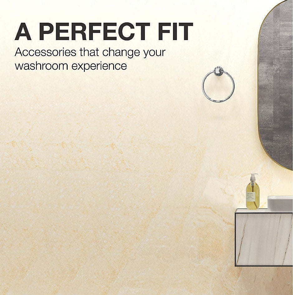 COMPLEMENTARY-TOWEL RING - KOHLER POPULAR -  ( POLISHED CHROME - POPULAR - 0x0 mm - 0inchx0inch )