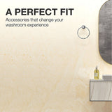 COMPLEMENTARY-TOWEL RING - KOHLER POPULAR -  ( POLISHED CHROME - POPULAR - 0x0 mm - 0inchx0inch )