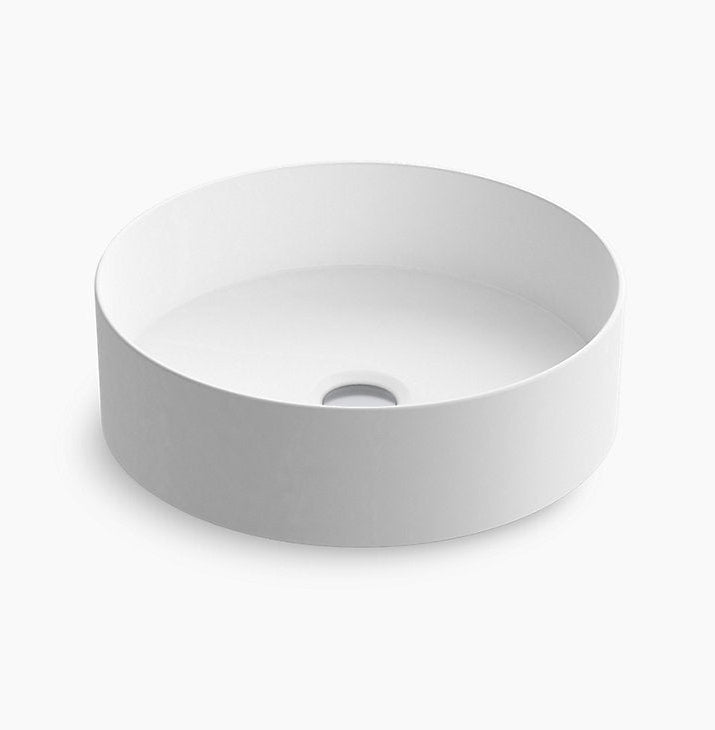 MICA ROUND VESSEL - KOHLER LUXURY -  ( WHITE - LUXURY - 425x330 mm - 13.2inchX0inch )