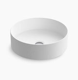 MICA ROUND VESSEL - KOHLER LUXURY -  ( WHITE - LUXURY - 425x330 mm - 13.2inchX0inch )