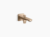 FLUENCE WALL-MOUNT BATH SPOUT WITH DIVERTER - KOHLER PREMIUM -  ( VIBRANT BRUSHED BRONZE - PREMIUM - 0x0 mm - 0inchX0inch )