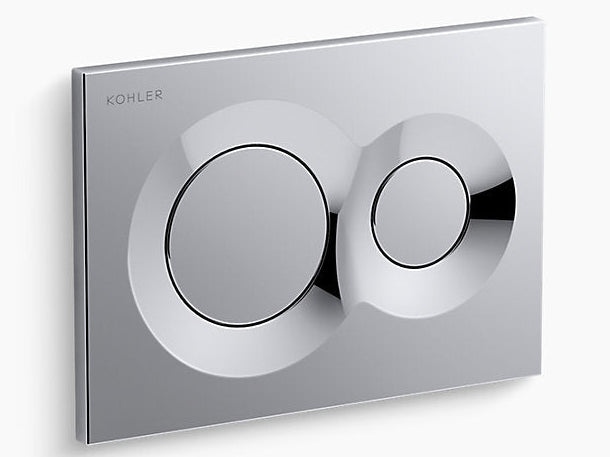 LYNK FACE PLATE (FLUSH PLATE)MECHANICAL - KOHLER PREMIUM -  ( POLISHED CHROME - PREMIUM - 0x0 mm - 0inchx0inch )