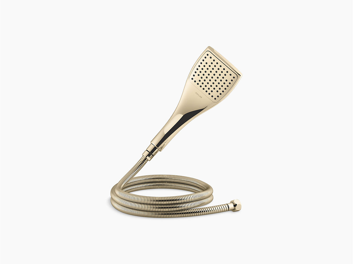 SPATULA SL  FUNCTION HANDSHOWER W/HOSE - KOHLER PREMIUM -  ( FRENCH GOLD - PREMIUM - 0x50 mm - 0inchX0.5inch )