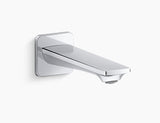 HONE-PLAIN BATH SPOUT W/O DIVERTER - KOHLER PREMIUM -  ( POLISHED CHROME - PREMIUM - 0x0 mm - 0inchX0inch )