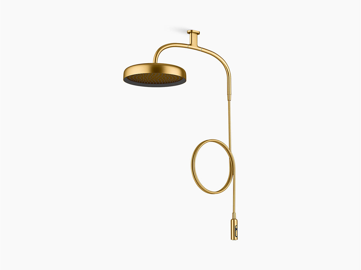 STATEMENT ICONIC DUAL SHOWER ARM W/FIT - KOHLER LUXURY -  ( BRUSHED MODERNE BRASS - LUXURY - 0x0 mm - 0inchX0inch )