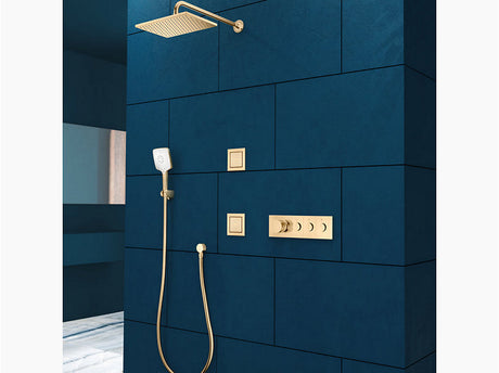ANTHEM RECESSED EXPOSED PART MECH THERM/CONT 2IN/3OUT - KOHLER LUXURY -  ( FRENCH GOLD - LUXURY - 0x0 mm - 0inchx0inch )