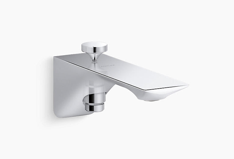 MODERNLIFE EDGE BATH SPOUT WITH DIVERTER - KOHLER LUXURY -  ( POLISHED CHROME - LUXURY - 0x0 mm - 0inchx0inch )