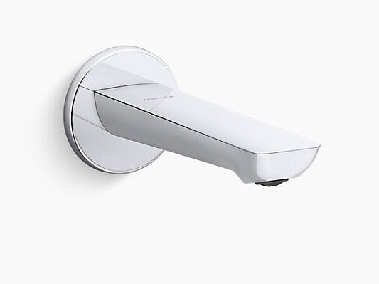 FORE ARC BATH SPOUT W/O DIVERTER - KOHLER POPULAR -  ( POLISHED CHROME - POPULAR - 0x0 mm - 0inchx0inch )