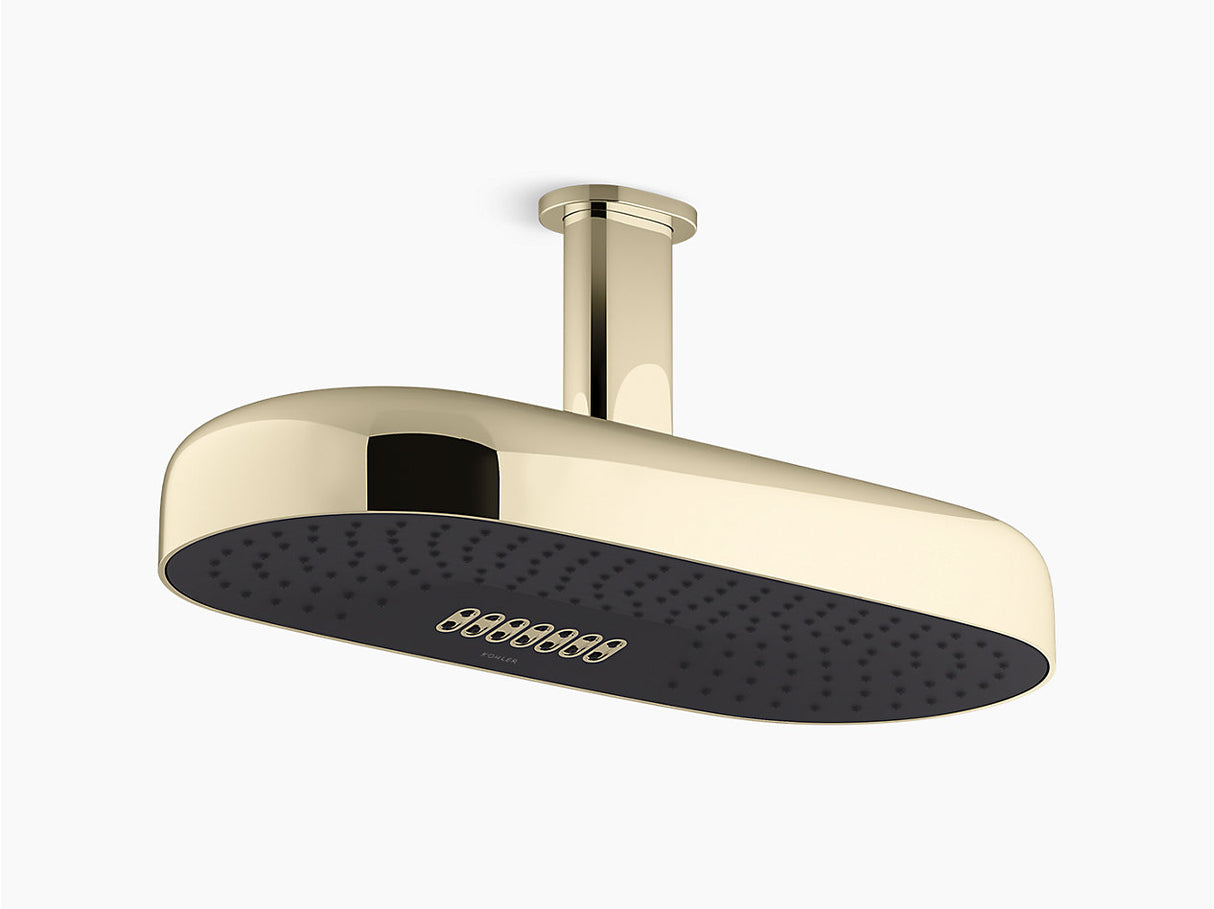 STATEMENT 2FLOW DEEPMSG RAINHEAD SHOWER - KOHLER LUXURY -  ( ROSE GOLD - LUXURY - 0x453 mm - 0inchX18inch )