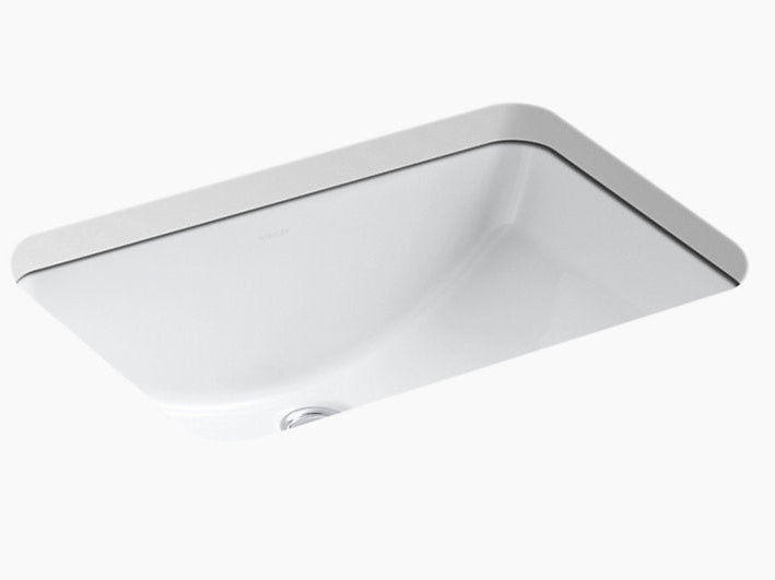 LADENA SMALL UNDER COUNTER LAVATORY - KOHLER PREMIUM -  ( WHITE - PREMIUM - 523x366 mm - 20.92inchX14.64inch )