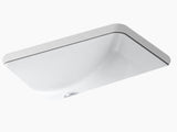 LADENA SMALL UNDER COUNTER LAVATORY - KOHLER PREMIUM -  ( WHITE - PREMIUM - 523x366 mm - 20.92inchX14.64inch )