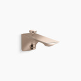 MODERNLIFE EDGE BATH SPOUT WITH DIVERTER - KOHLER LUXURY -  ( ROSE GOLD - LUXURY - 0x15 mm - 0inchX0.6inch )