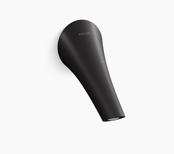 VIVE BATH SPOUT W/O DIVERTER - KOHLER PREMIUM -  ( BLACK MATT - PREMIUM - 0x15 mm - 0inchX0.5inch )