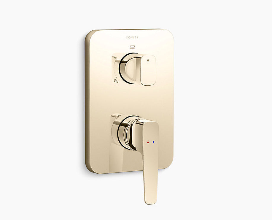 ALEO + AQUA TURBO 360 - KOHLER PREMIUM -  ( FRENCH GOLD - PREMIUM - 0x15 mm - 0inchX0.5inch )