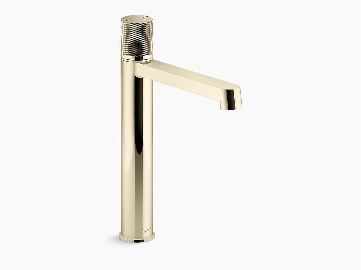 COMPONENTS TALL SINGLE CONTROL LAVATORY FAUCET - KOHLER LUXURY -  ( FRENCH GOLD - LUXURY - 0x0 mm - 0inchX0inch )